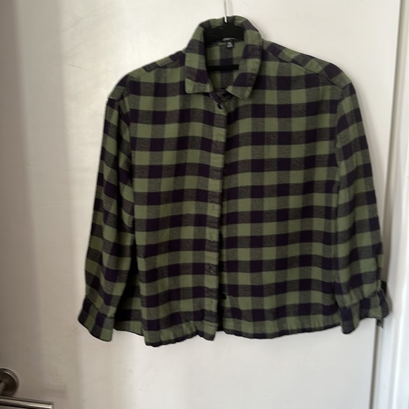 Madewell Flannel Sunday Shirt in Buffalo Check Button up - Picture 3 of 6